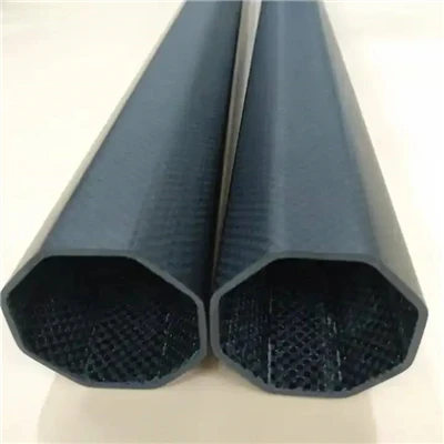 Tub en forma de fibra de carboni d'alta resistència