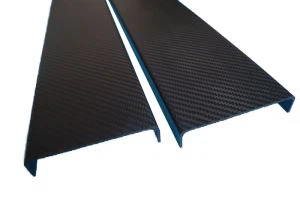 Personalitzat d'alta qualitat de fibra de carboni U forma tub