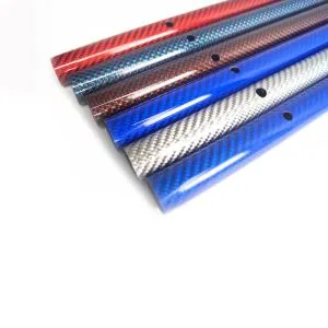 Tub de fibra de carboni de colors 3K